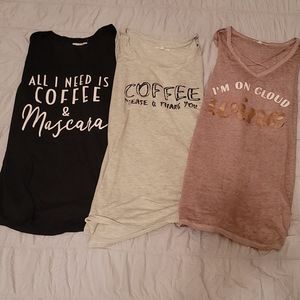 Set of 3 graphic tees